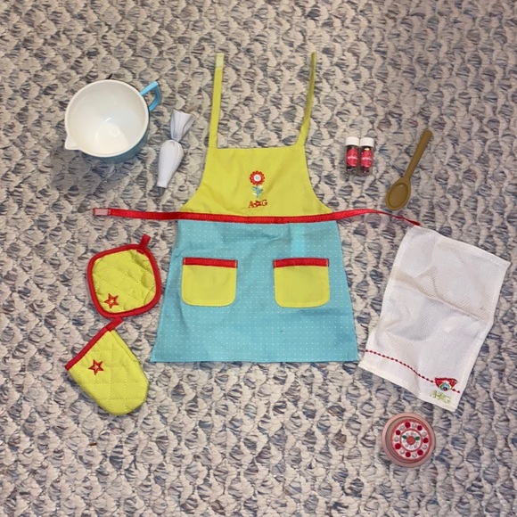 American Girl Other - American Girl Doll Sweet Treats Baking Apron and Accessories